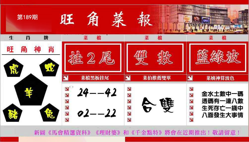 旺角菜报