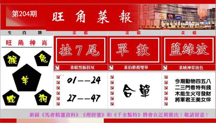 旺角菜报