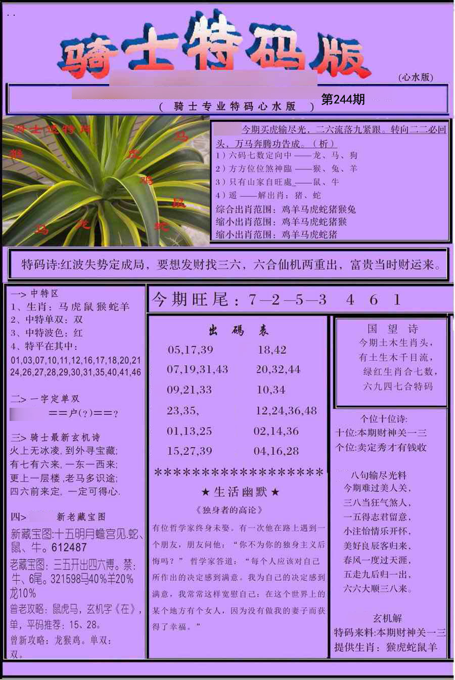 骑士特别