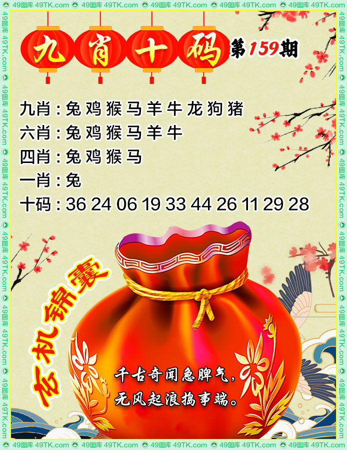 九肖十码